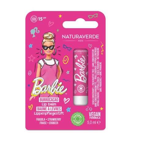 BARBIE Lip balm με άρωμα φράουλας και UVA SPF15
