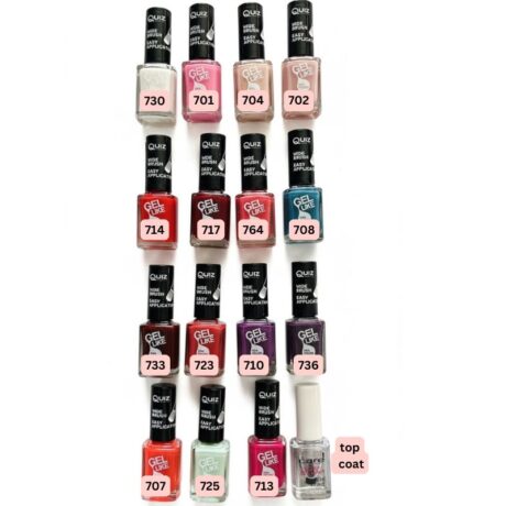QUIZ Gel Like Βερνίκια Νυχιών 12ml