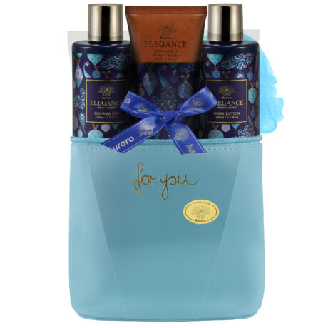 AURORA GIFT SET 4 PCS (ΜΕ COSMETIC BAG) – ELEGANCE