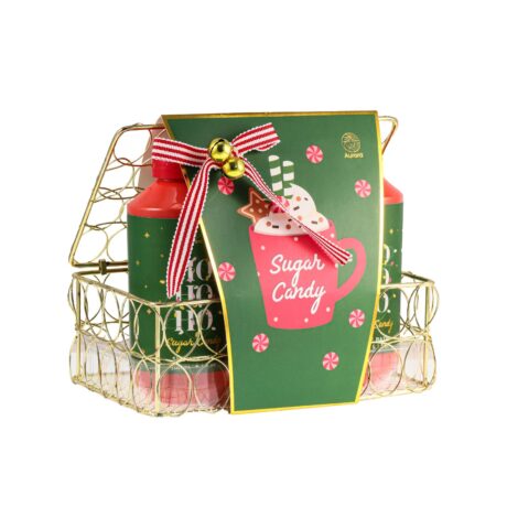 AURORA X-MAS GIFT SET – 4 Τεμάχια σε Χρυσό Μεταλλικό ΚΑΛΑΘΙ