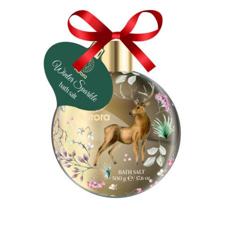 AURORA BATH SALTS 500g Με άρωμα Βασιλικού & Grapefruit