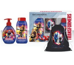 Transformers Σετ Παιδικής Φροντίδας με Υφασμάτινη Τσάντα