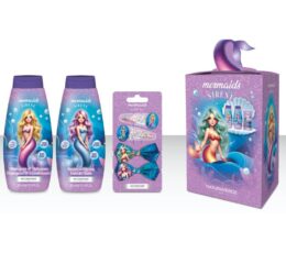Mermaid Παιδικό Σετ Δώρου Bubble Bath 300ml Σαμπουάν-Conditioner 300ml Κλιπ Μαλλιών