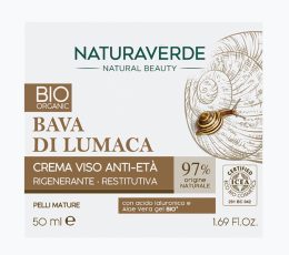 ANTI-AGING Κρέμα Προσώπου με Βιολογική Μουσίνη Σαλιγκαριού 50ml